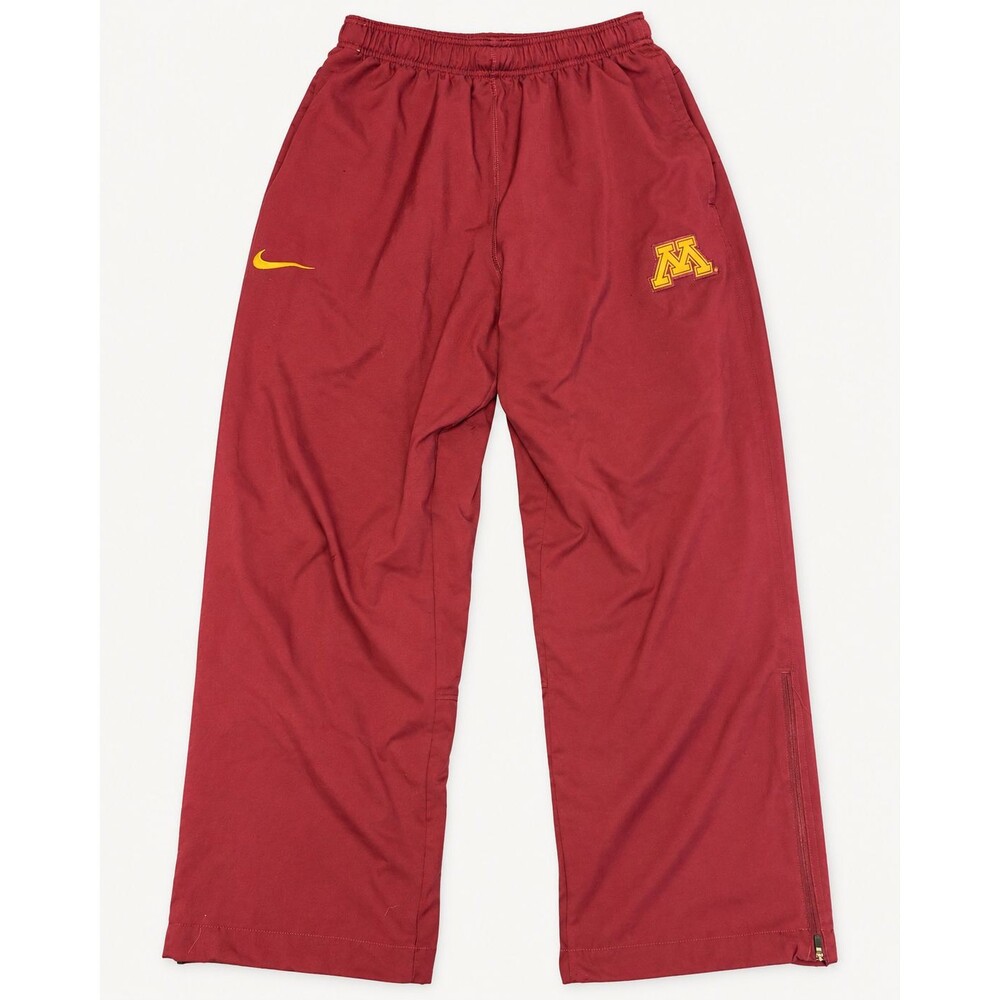 Nike Minnesota Golden Gophers Dri-FIT Pants Size L Maroon Athletic Track